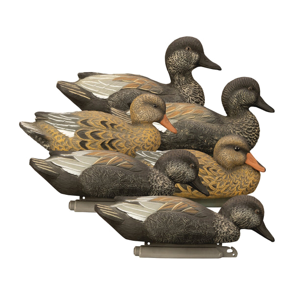 Higdon Outdoors Standard Gadwall 6-Pack Duck Decoy