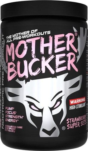 Bucked Up Pre-Workout Mother - Strawberry 20 Servings