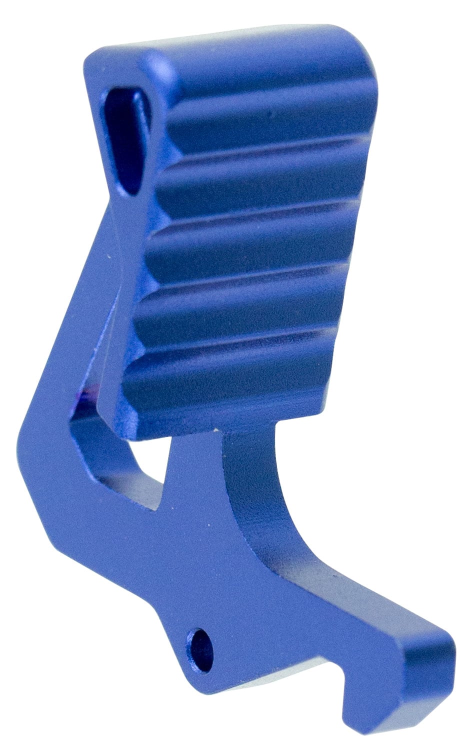 Strike Industries Extended Charging Handle Latch, Hardcoat Anodized Blue - ARLATCHBLU