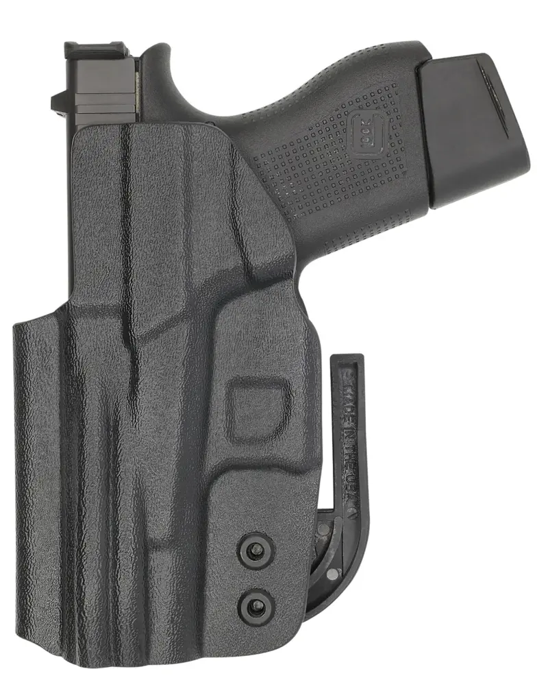 C Holsters 0026100 Covert IWB Black Kydex Belt Clip Fits Glock 42