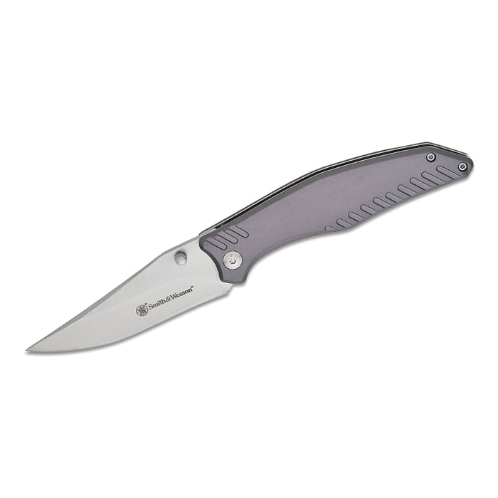 Smith & Wesson Black Ops Folding Knife Clip Point, Slate Gray