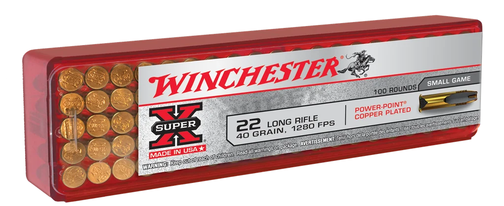 WINCHESTER PWRPNTHP 22LR 40GR 100PK