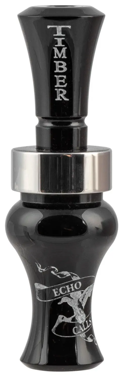 Echo Calls 77715 Timber Single Reed Attracts Ducks Black Acrylic