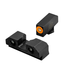 Xs-Sight-Systems XS Sight Systems R3D 2.0 Night Sights for Glock Orange Front with Black Rear