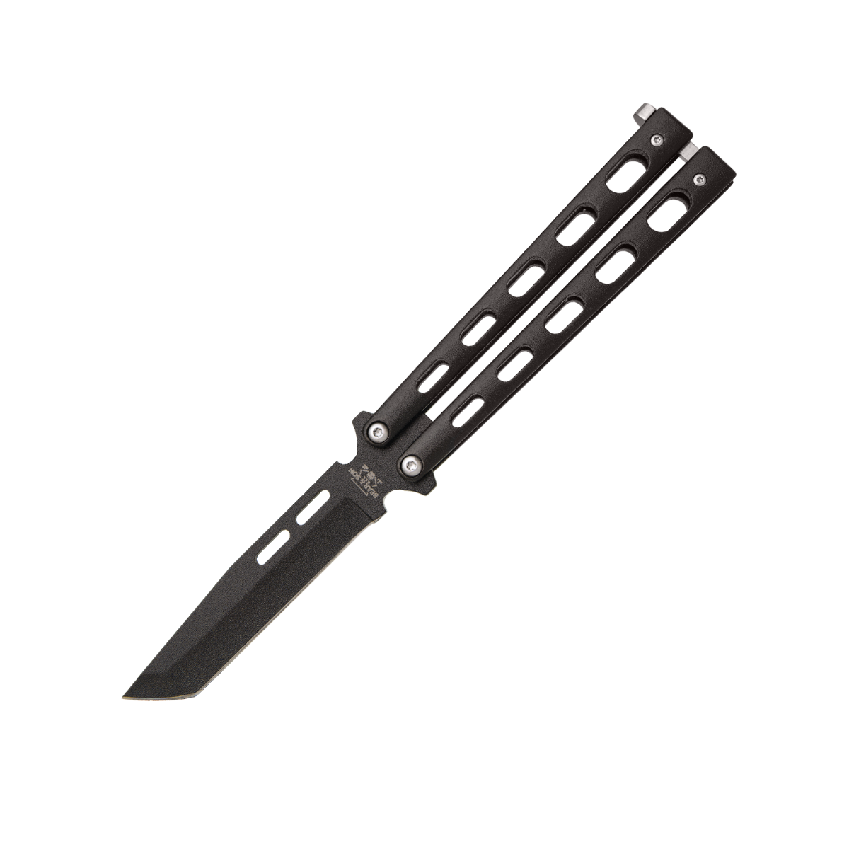 Bear & Son Buterfly Tanto Knife, Black - 115TANBCP