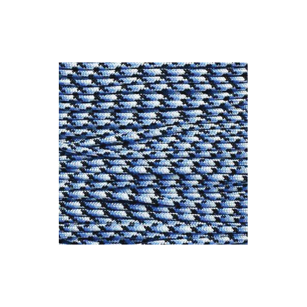 Mero 550 Paracord, 100' Blue Snake Camouflage