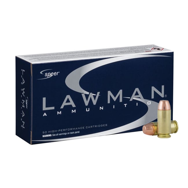 Speer Lawman Pistol Ammo 40 S&W 165 gr. TMJ 50 rd. - No Credit Card Fees - Low, flat rate shipping