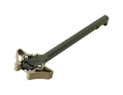 Timber Creek Outdoors Enforcer Mini Small Ambidextrous Charging Handle, Flat Dark Earth Cerakote - EM Ambi CH FDE