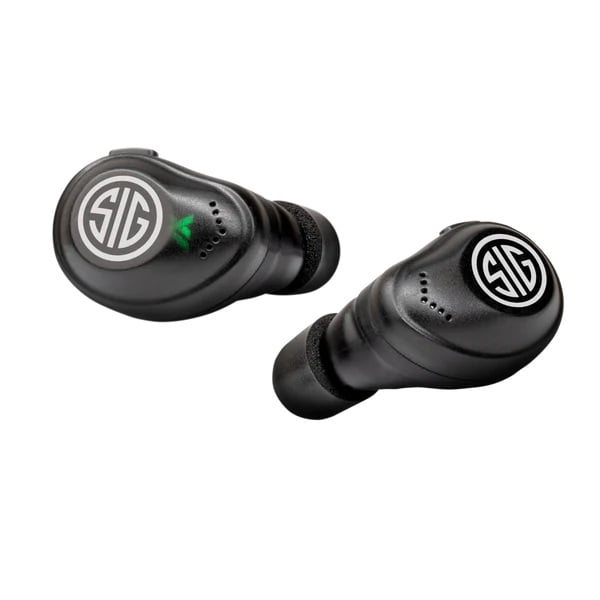 Axil XCOR Pro Sig Sauer In Ear Blutetooth Hearing Protection, Black - XCOR-ESIG