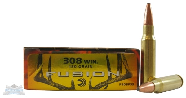 Federal 308 180gr Fusion Ammunition 20rds - F308FS3