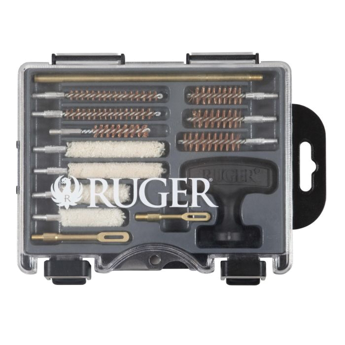 Ruger .38 Caliber/.357 Cal/9mm/.40 Cal/.45 Cal Handgun Cleaning Kit, Black