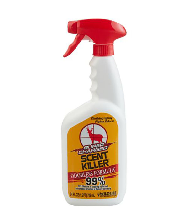 Wildlife Research Scent Killer Super Charged Hunting Scent, 24 fl oz Trigger Spray Bottle - 555