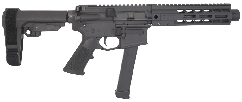 Brigade BM-9 9mm AR Pistol with SBA3 Brace