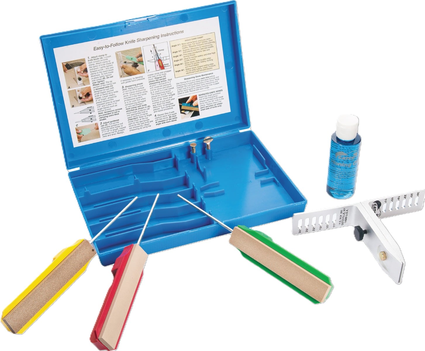Gatco 3-STONE KNIFE SHARPENING SYSTEM