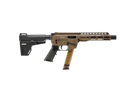 Freedom Ordnance FX-9 9mm 8" 30rd Pistol, Flat Dark Earth - FX9P8FDE
