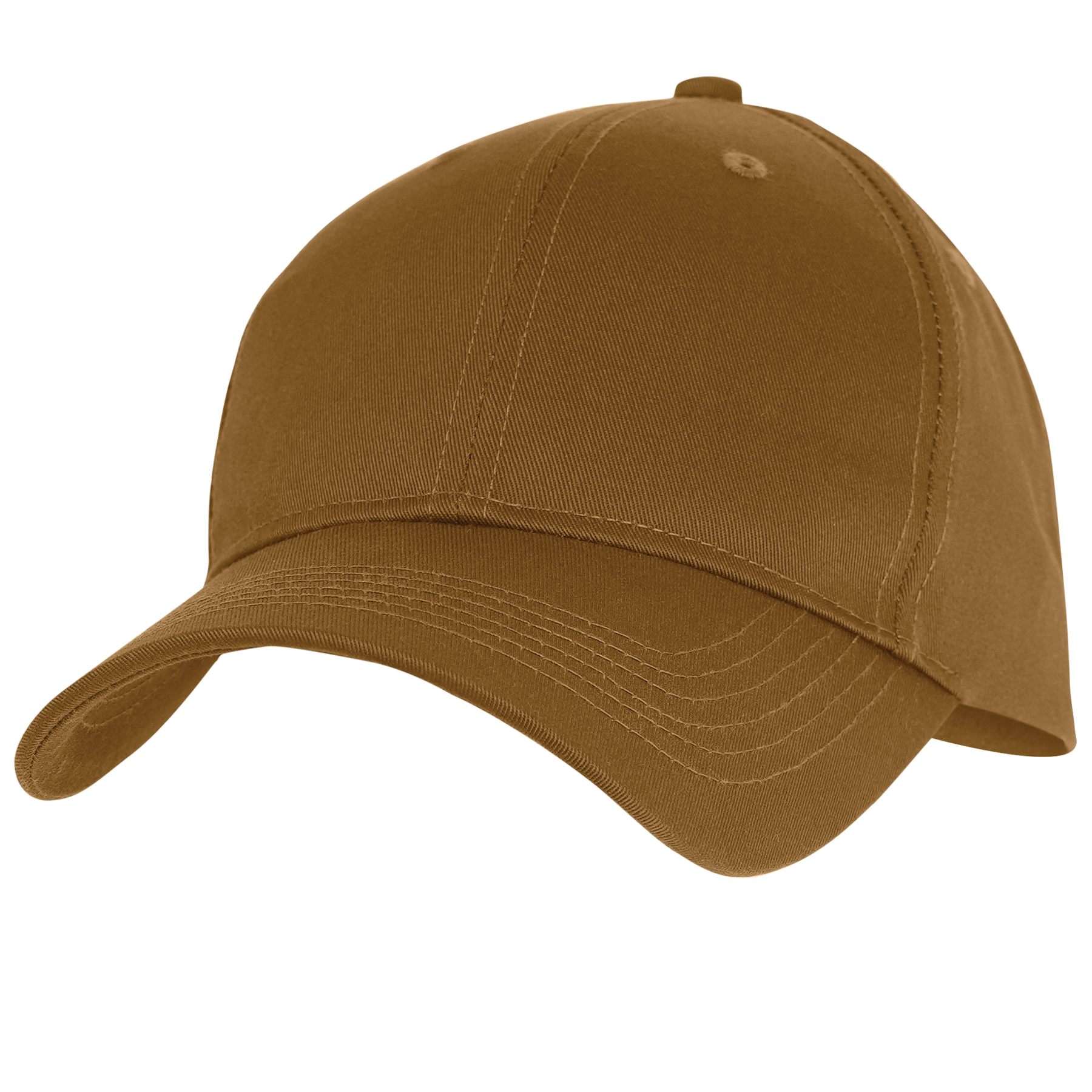 Rothco Supreme Solid Color Low Profile Cap - Work Brown