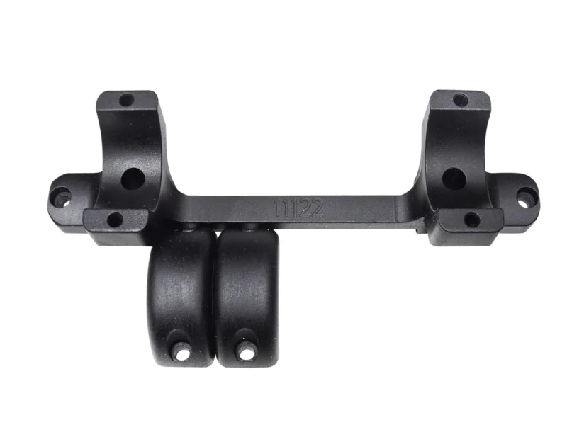 DNZ 11121 Game Reaper Scope Mount/Ring Combo Matte Black 1" Tube Fits TCA Venture/Compass Short Action Rifle, Medium Rings