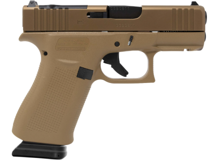Glock 43X MOS Coyote 9mm 3.41" 15rd Semi-Auto Pistol - PX435Z203FRMOSK