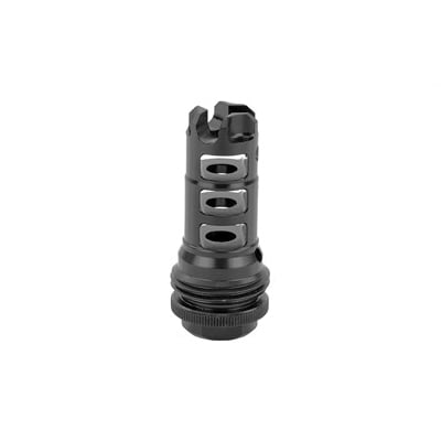 LanTac USA Dragon .223/5.56 Advanced Muzzle Brake With QD For SilencerCo ASR System, Black - DGN556B-ASR