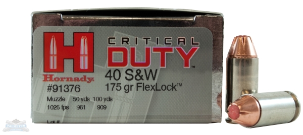 HRNDY 40SW 175GR CRT DUTY 20/200 - No Credit Card Fees - Low, flat rate shipping