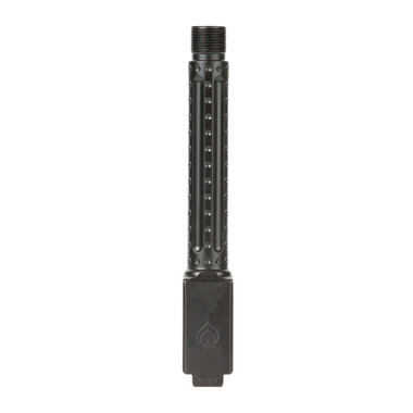 Ballistic Advantage 9mm SIG P320 Compact/X Carry  QPQ Black Threaded Bomber Fluting No LCI Barrel