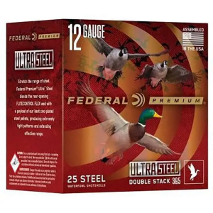FED ULTRA STEEL 12GA 3 1.25OZ 2 & 4 /10