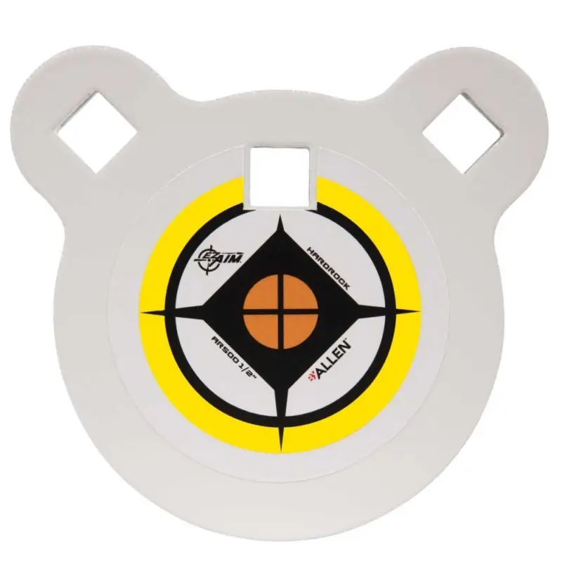Allen EZ Aim 4" Hardrock AR500 Gong Shooting Target 1/2"