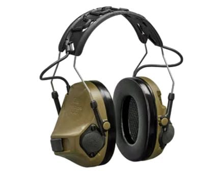 3M Peltor ComTac VIII Hearing Defender 23dB Electronic Earmuff, Coyote Brown