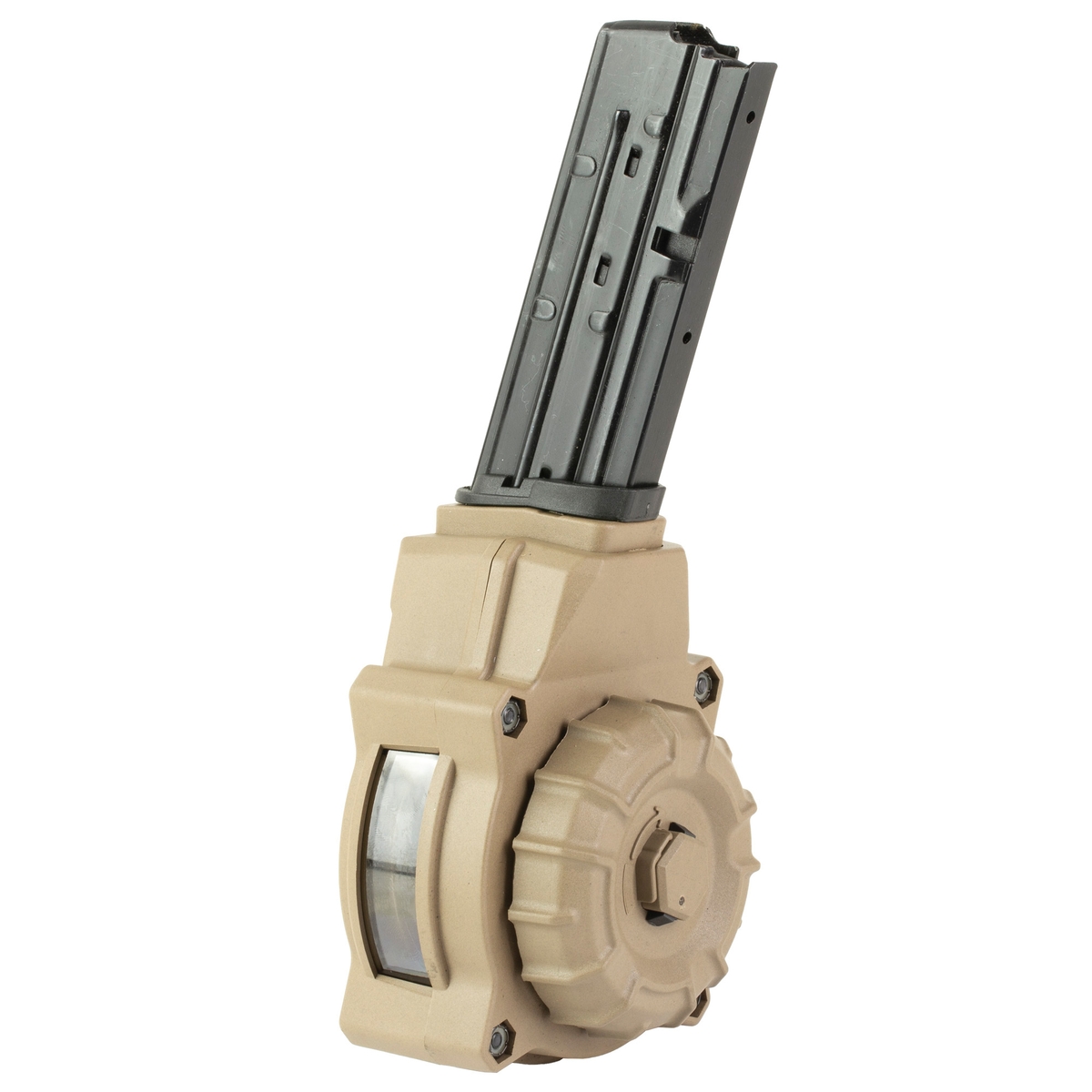 ProMag 55rds 5.7x28mm Drum Magazine - Flat Dark Earth High-Capacity - DRM-A76-FDE