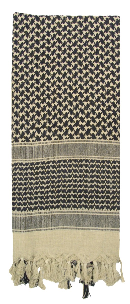 Rothco Shemagh Tactical Desert Keffiyeh Scarf - Tan