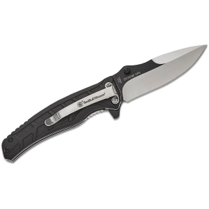 Smith-Wesson Smith & Wesson Extreme Ops Folding Knife 3" Drop Point Blade Two Tone Black Silver Box