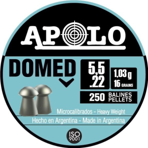 Hatsan-Usa Hatsan Apolo Domed Air Rifle Pellets 22 Cal 16 gr 250/ct