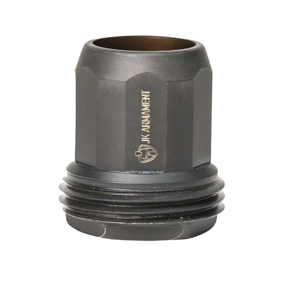 JK Armament Bald Eagle Compensator 7/8-32 Fits VERSAX12/SGX12, Black - Superior Recoil Management - JK-MD-HDBE12-7/8X32
