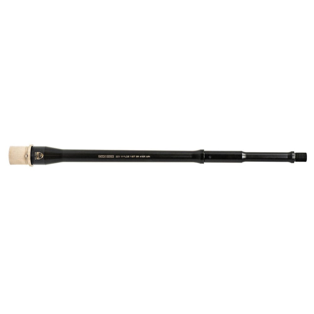 Faxon Firearms Match Mid-Length 5R Button Rifled Gunner Barrel .223 Wylde 14.50", Black