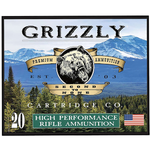 Grizzly Ammo GC357M20   357Mag 210gr Full Metal Jacket Flat Point 20 Per Box/10 Case