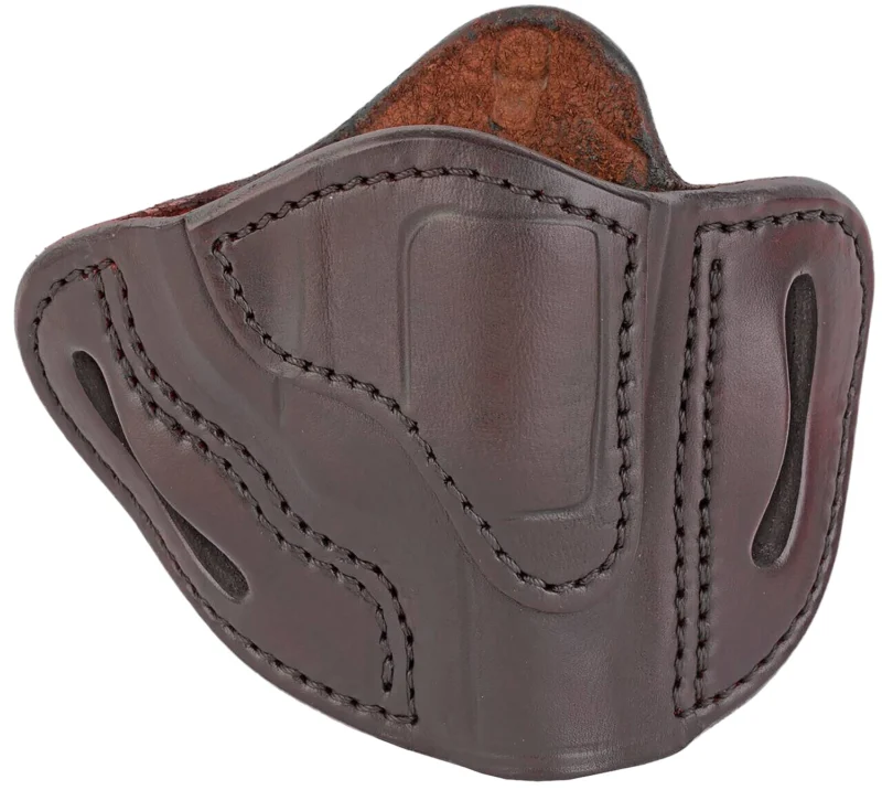 1791 Gunleather RVH1SBRR RVH1 OWB Size 01 Signature Brown Leather Belt Slide Fits S J Frame/Ruger LCR/S 38 Belt Up to 1.75" Wide Right Hand