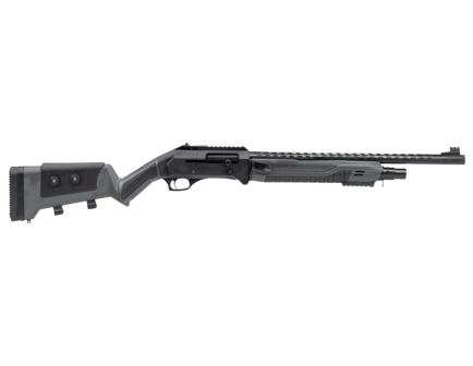 Panzer FS1 Pro 12 Gauge 20" Semi-Auto Folding Shotgun, Grey & Black - PAFS1PROFSGRA