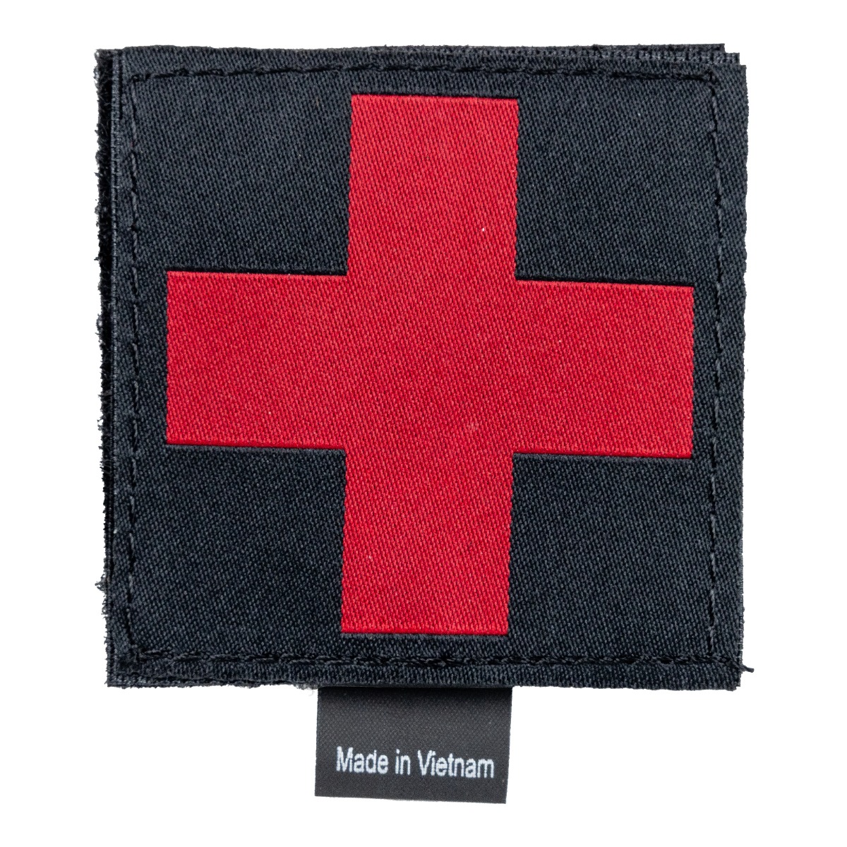 Blackhawk Red Cross Medic ID Patch, 2-1/2" W x 2-1/2" H, Black - 90RC00BK
