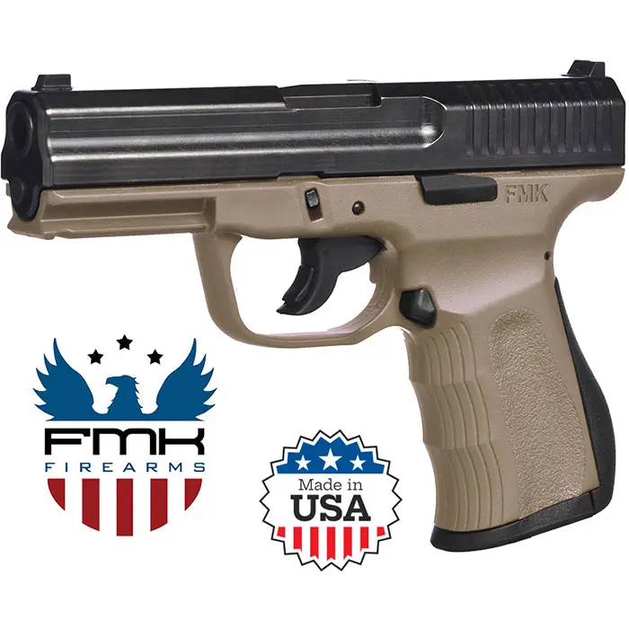 FMK Firearms 9C1G2 9MM 4 inch 10 Round Dark Earth