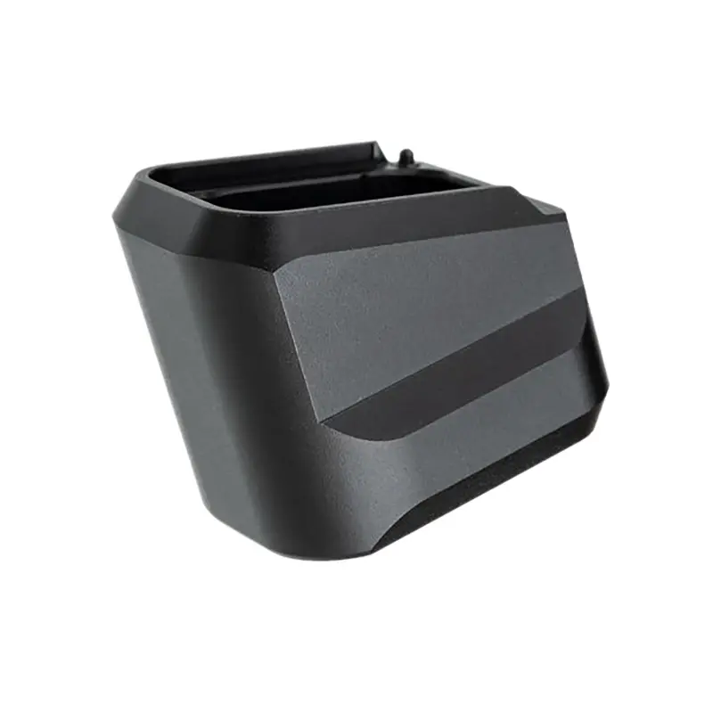 Tyrant CNC TDVP9MAGEXBLACK Magazine Extension Fits H VP9/VP40/VP30 5rd Black Aluminum