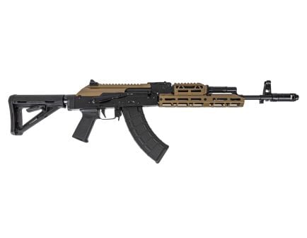 PSA AK-103 GF3 Forged Rifle with ALG Trigger, JL Billet long rail, and Railed Picatinny Dust Cover, FDE