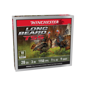 Winchester Long Beard TSS 28 Gauge 3\" 1-1/2oz #9 5/Box