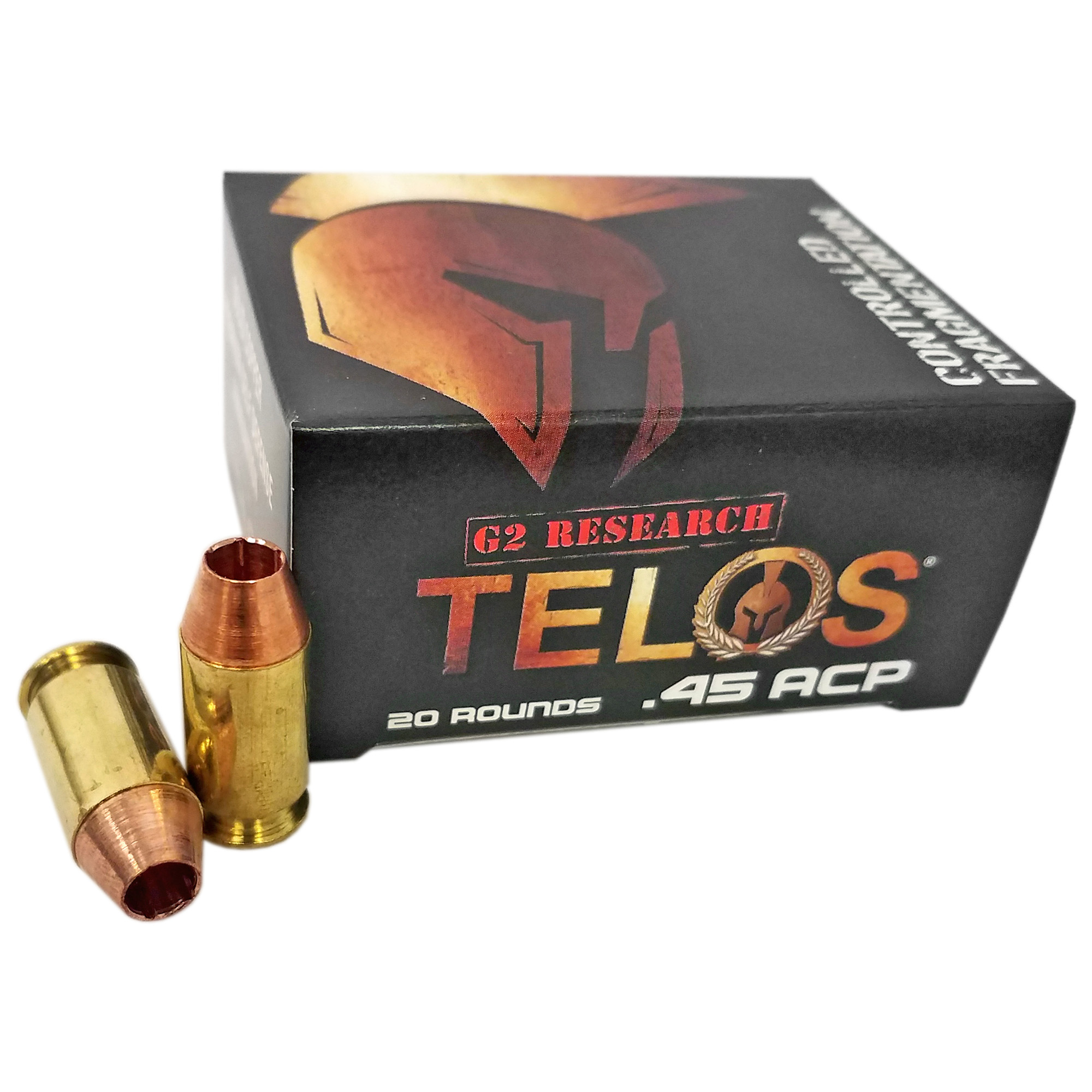 G2R TELOS 45ACP 160GR 20/500 - No Credit Card Fees - Low, flat rate shipping