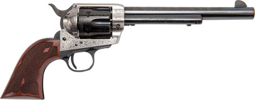 Cimarron Frontier .357 Magnum Engraved Revolver - 7.5"