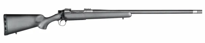Christensen Arms 8010800501 Summit TI 308 Win 4+1 16.25" Carbon Fiber Threaded Barrel, Natural Titanium Drilled Tapped Receiver, Black Carbon Fiber Fixed Sporter Stock