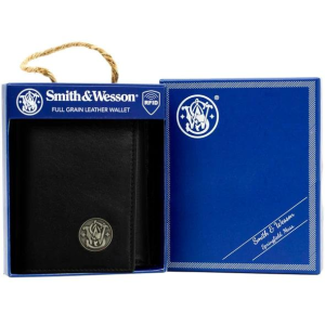 Smith-Wesson Smith & Wesson Tri-Fold Wallet Black