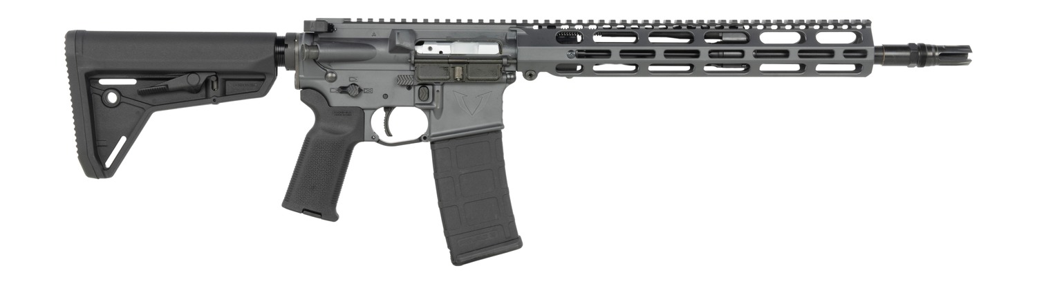 VKTR Industries VK-1 5.56 NATO 13.7" AR Rifle, Sniper Gray