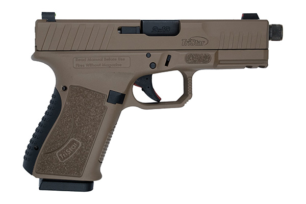 TriStar APOC Pro 9mm Semi-Auto Handgun 15+1 FDE