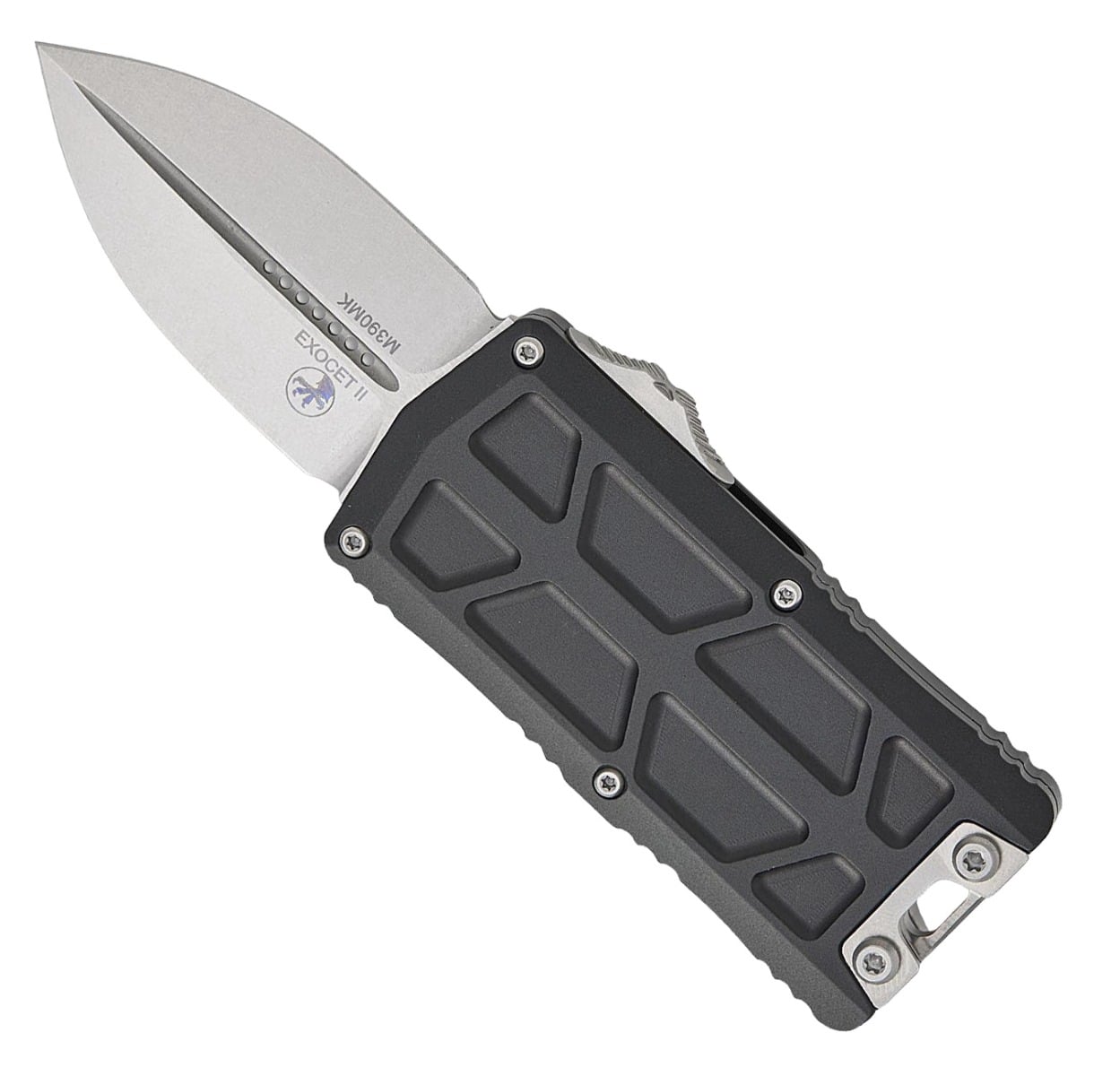 Microtech Exocet II Double Edge OTF, Black