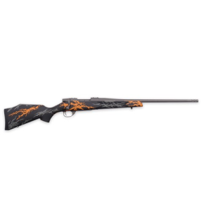WEATHERBY Vanguard Compact Hunter 308 Win 22" Bolt Action Rifle w/Brake - Black / Orange / Grey